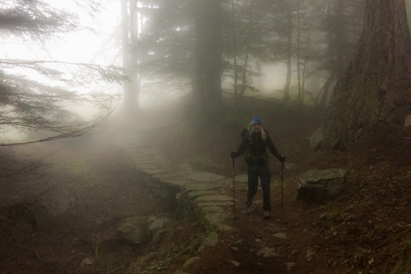 Über den Monte Moropass nach Italien