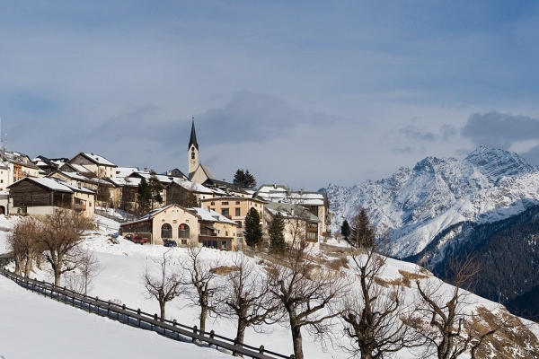 La Via Engiadina en hiver