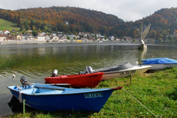 An den Ufern des Lac de Joux