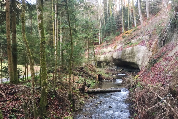 La gorge du Scherligrabe