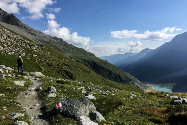 Unter Gletschern im Val Roseg