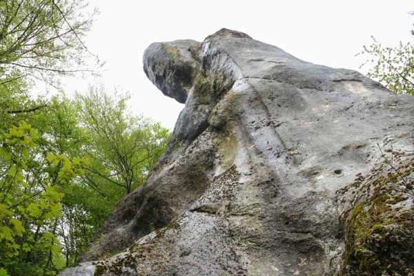 Druidinnenfelsen bei Bourrignon JU