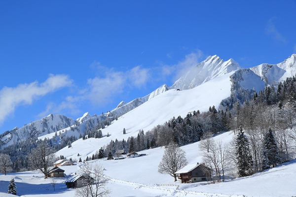 Über vier Schultern wandern