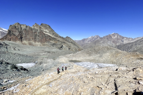 Britanniahütte und Klein Allalin