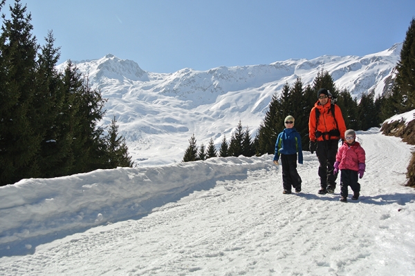 Auf Sonnensuche bei Sedrun