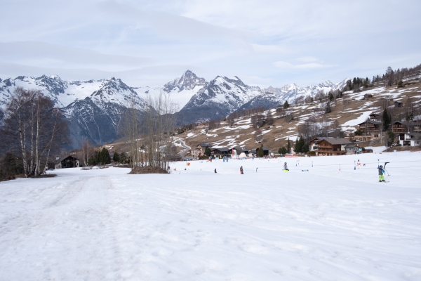 Auf dem Moosalp-Panoramaweg