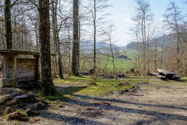 Le paysage varié du parc du Jura argovien