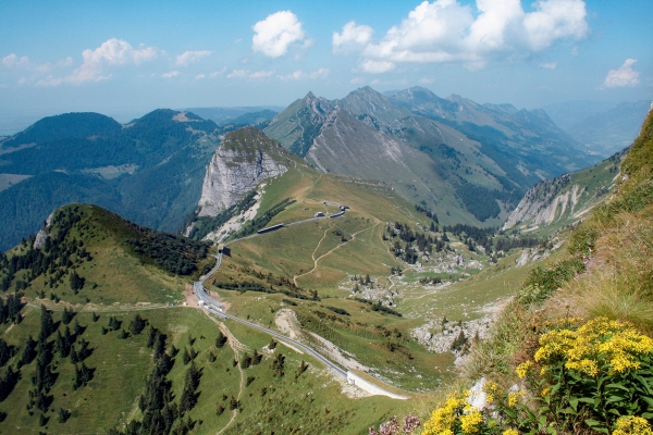 Hoch über dem Genfersee