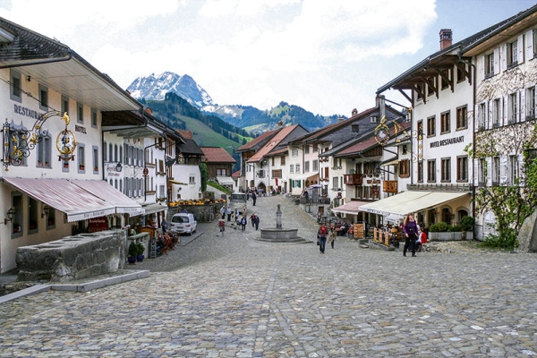 Auf dem Chemin du Gruyère