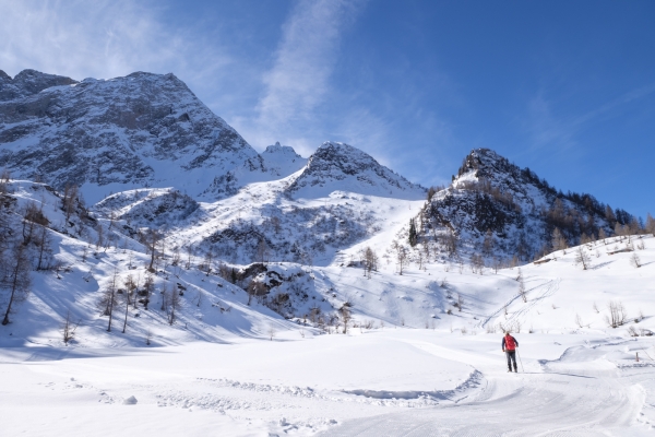 L’isola innevata sopra Airolo