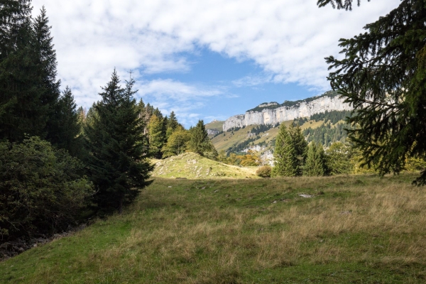 Randonnée raide au col du Bogartenlücke