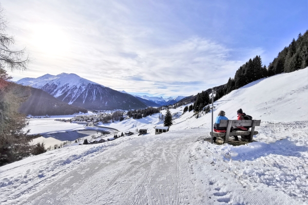 Wintersonne im Landwassertal