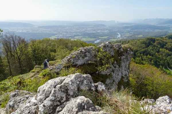 Wanderung auf die Gisliflue im Jurapark Aargau