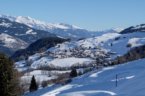 Chemins des Walser dans la région d’Obersaxen