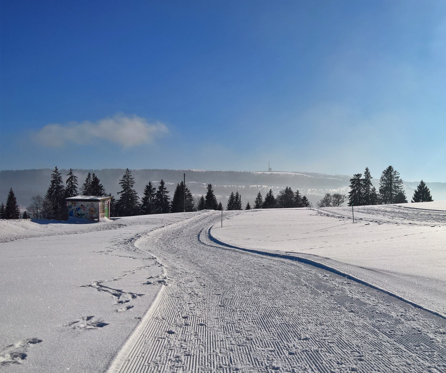 Auf dem Mont-Soleil scheint oft die Sonne. Bild: Andreas Staeger