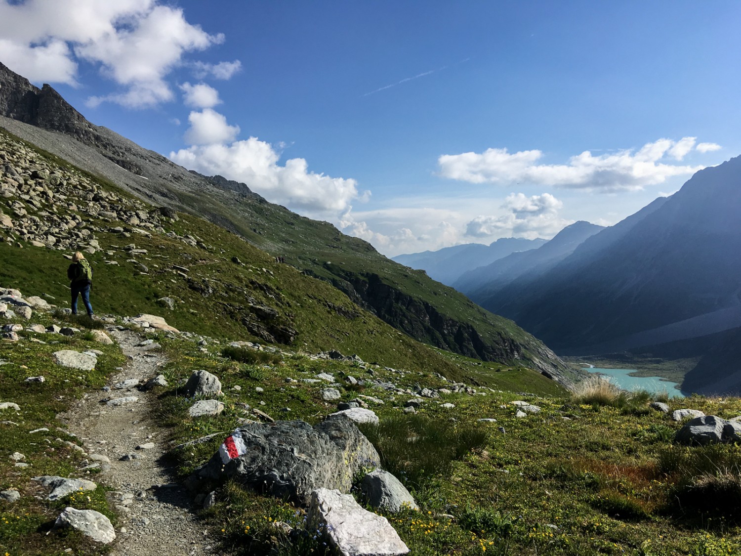 Auf dem Weg in Richtung Val Roseg. Bild: Claudia Peter