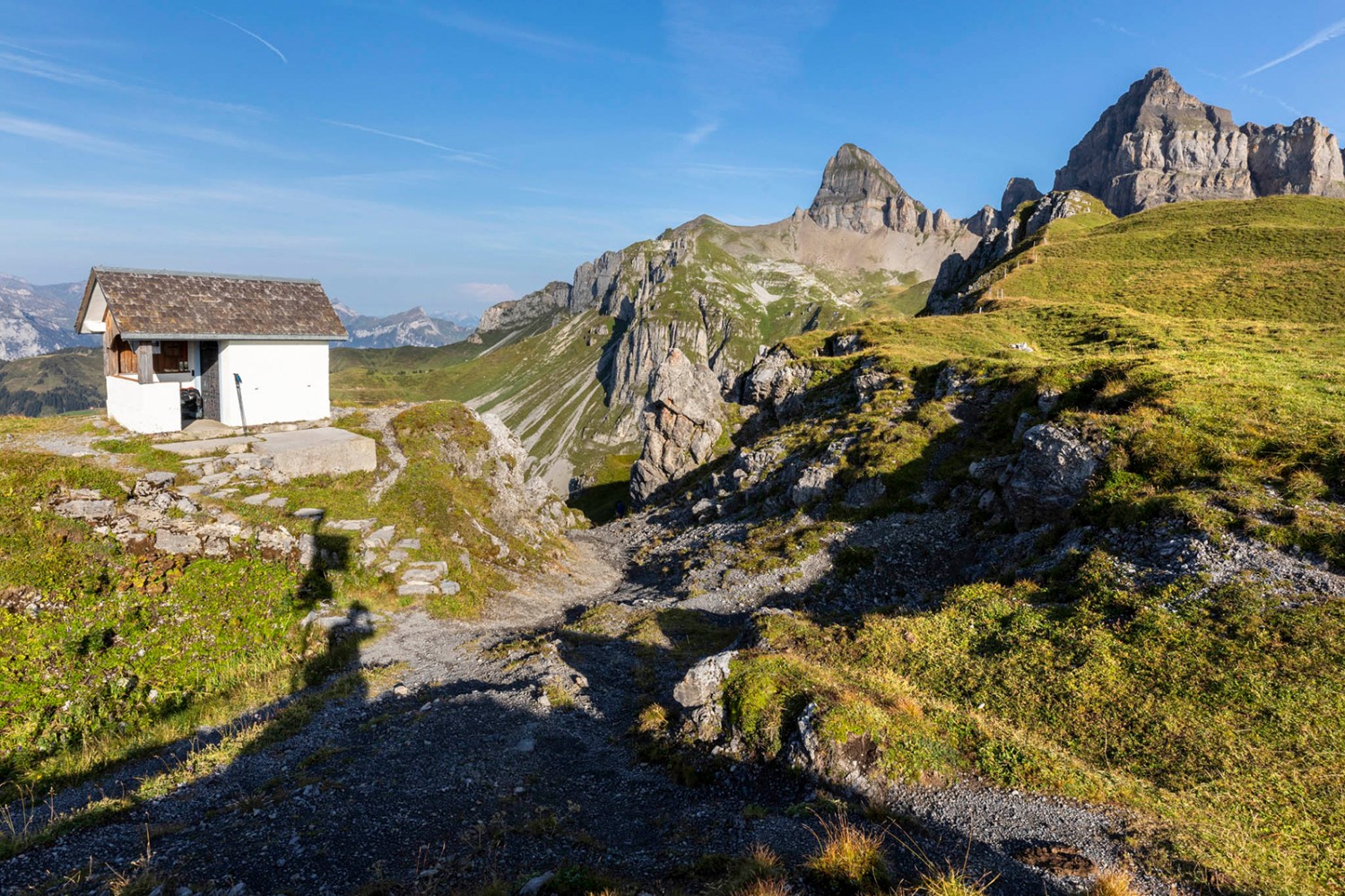 Vue sur le lac d’Uri depuis l’alpage de Franzen. Photos: Severin Nowacki