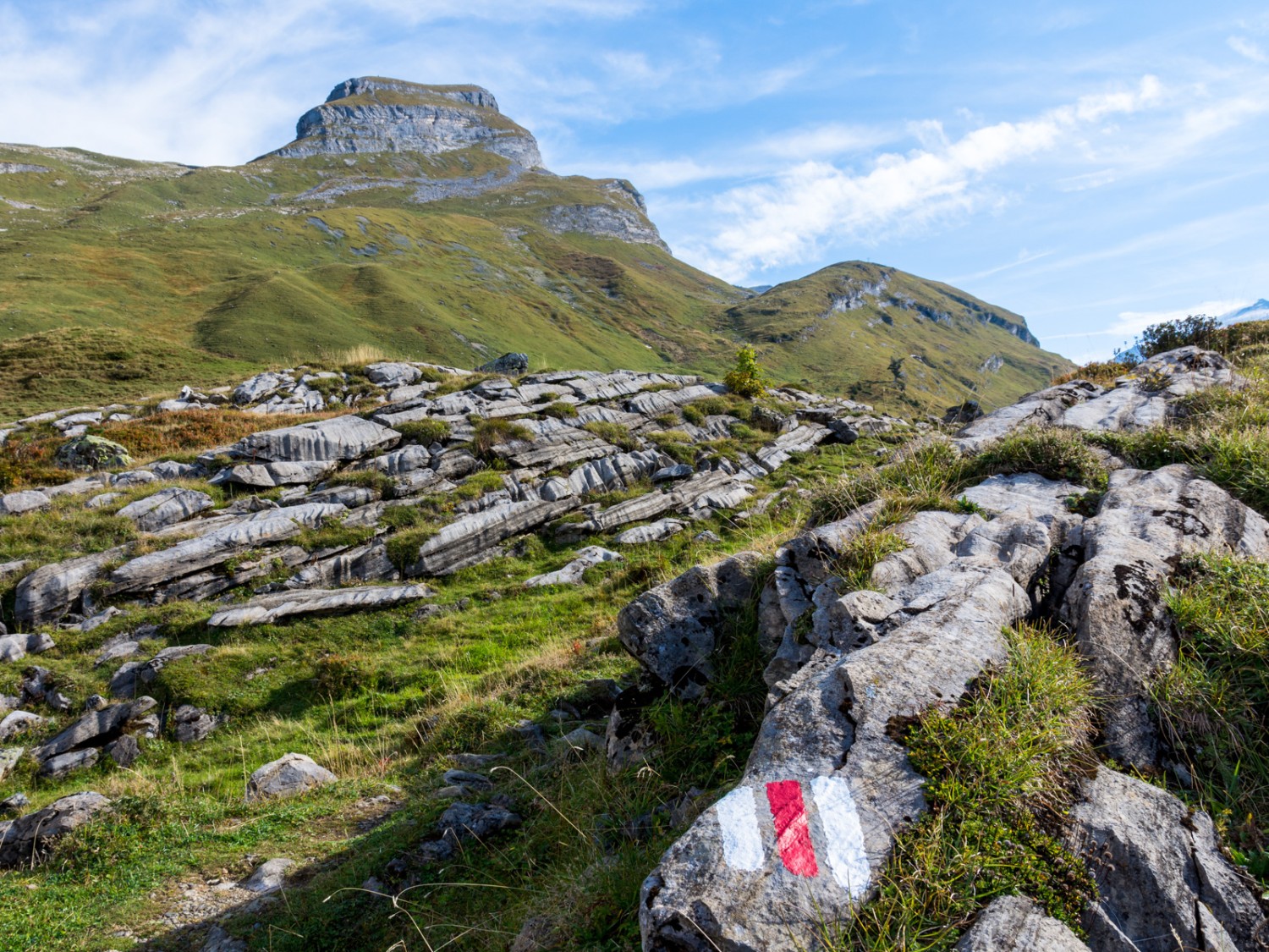 Der Aufstieg zum Jochpass führt durch das Schaftal. Bild: Franz Ulrich