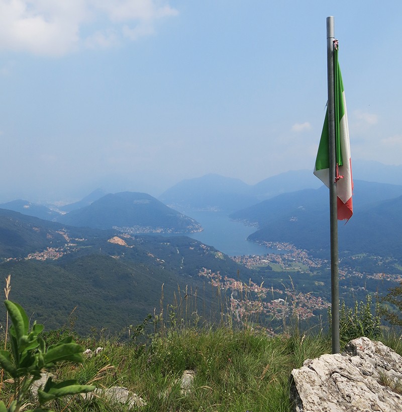 Vue spectaculaire du Monte Minisfreddo. Photos: Jürg Rüttimann