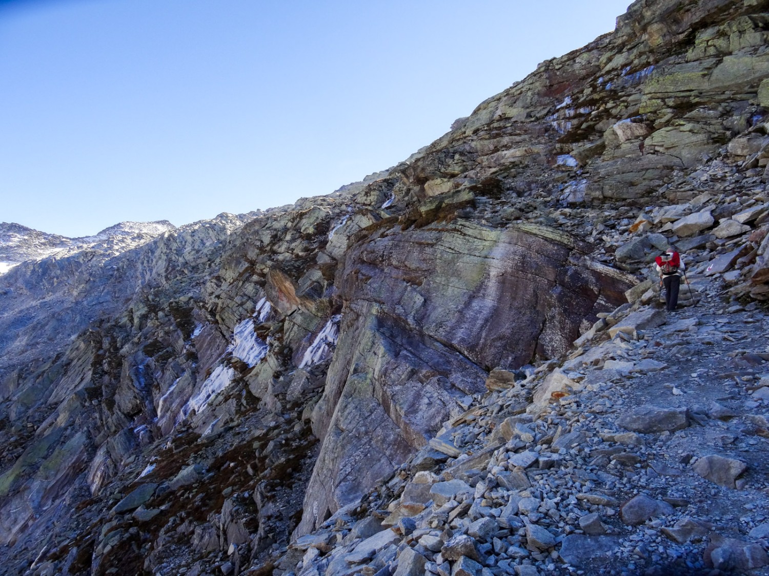 Sensations alpines sur le chemin vers l’Italie. Photo: Vera In-Albon