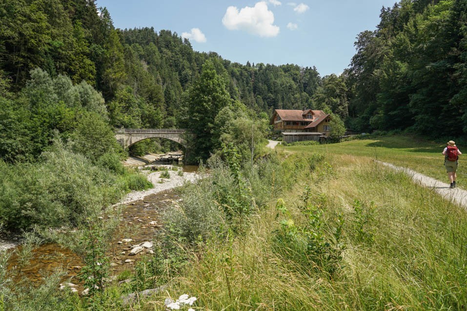 Die alte Schwarzwasserbrücke.