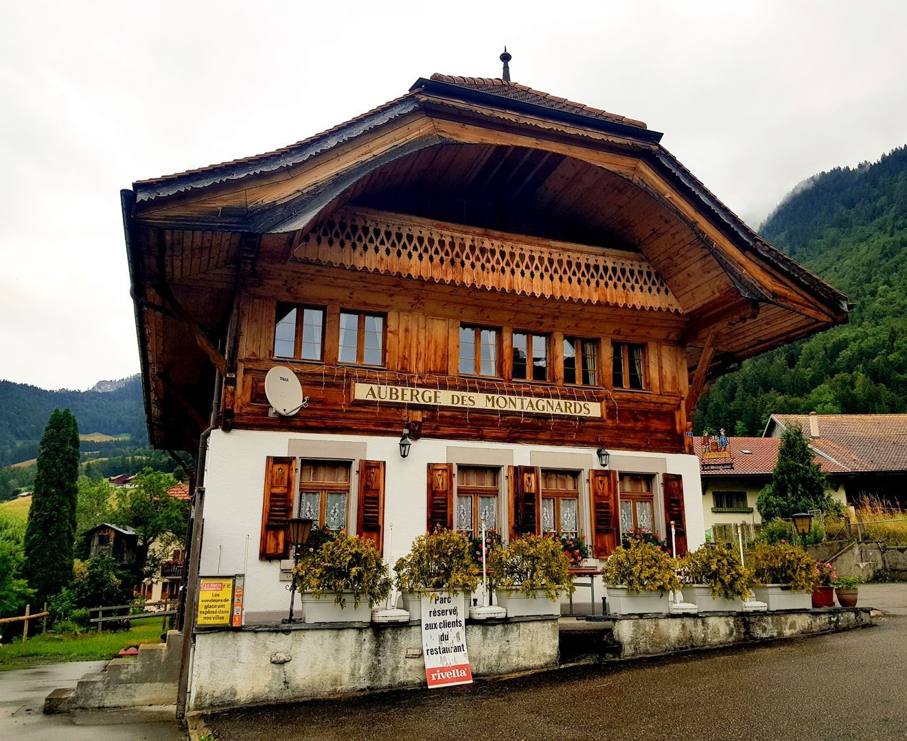 Die Auberge des Montagnards ist der perfekte Ort für Wanderinnen und Wanderer.