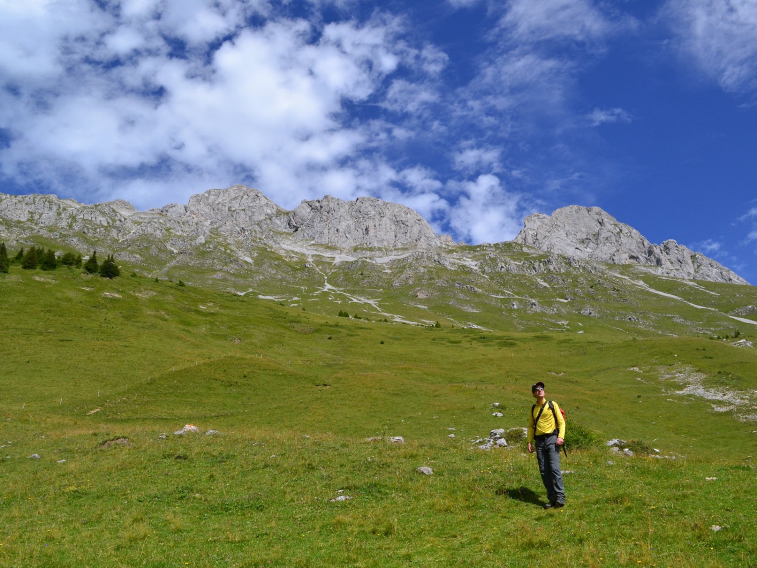 Le versant sud de la Gummfluh.