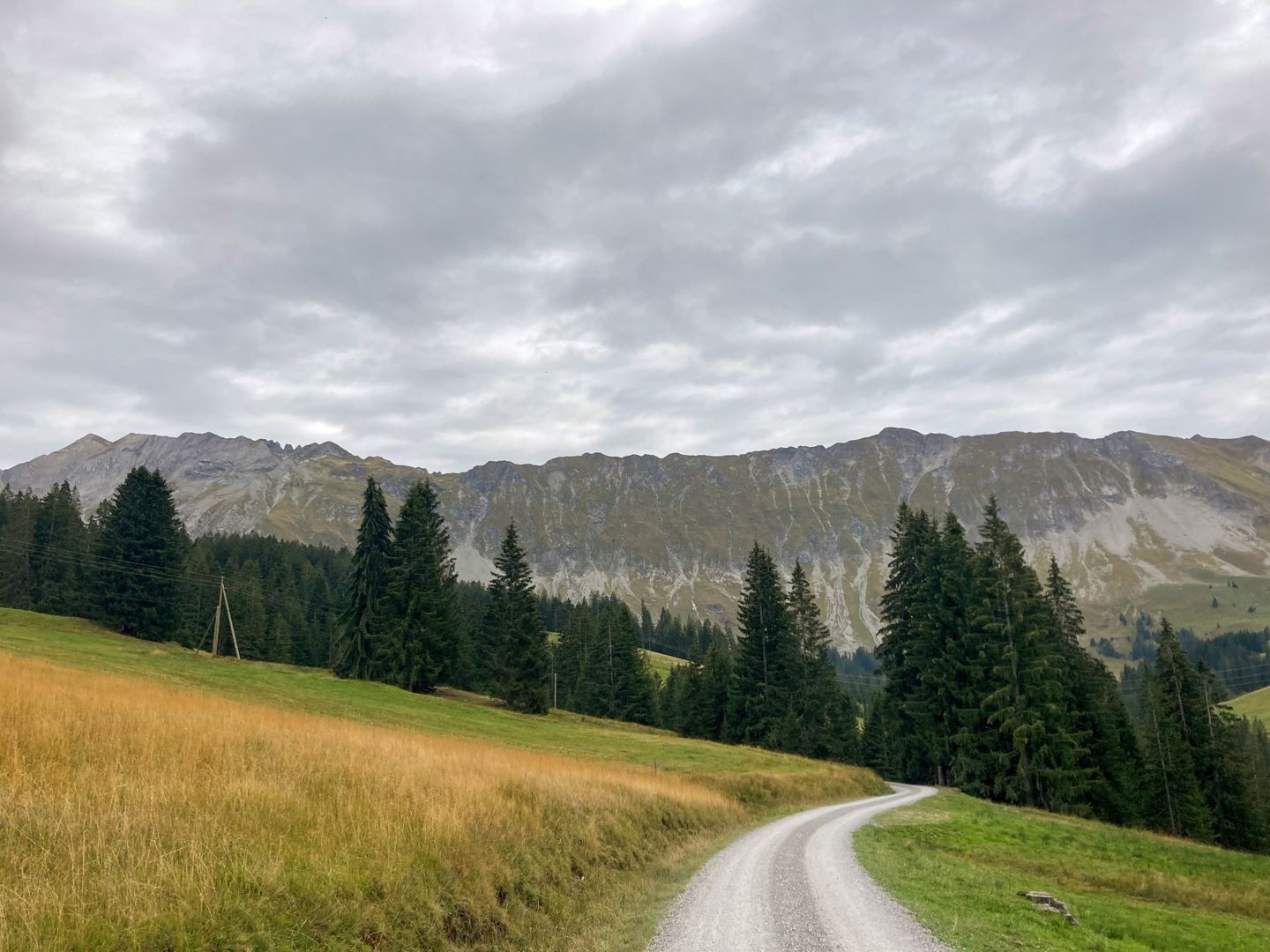 Blick zur Brienzer-Rothorn-Kette in der Biosphäre Entlebuch.