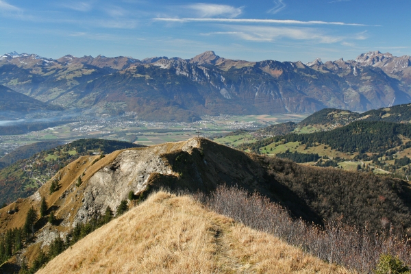 Sur les hauts de Villars