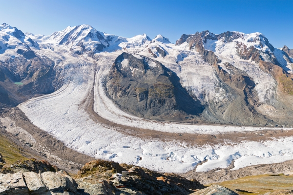 Vom Gornergletscher zum Gornergrat