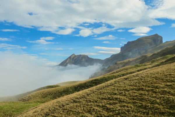 Bergwanderung in den Schwyzer Alpen