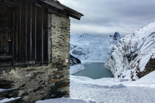 Face au majestueux Zervreilahorn