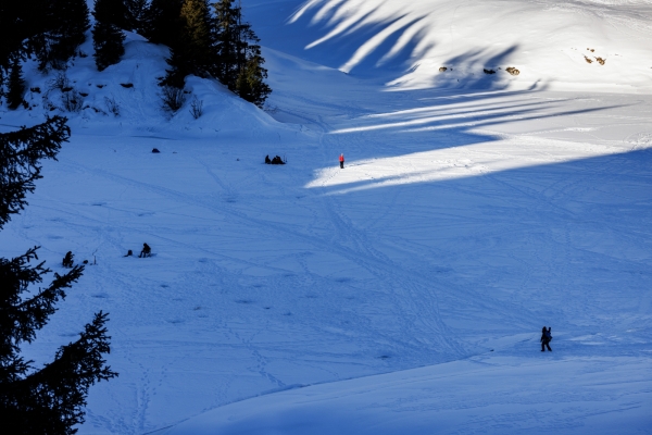 Sur le Cheibehore ensoleillé