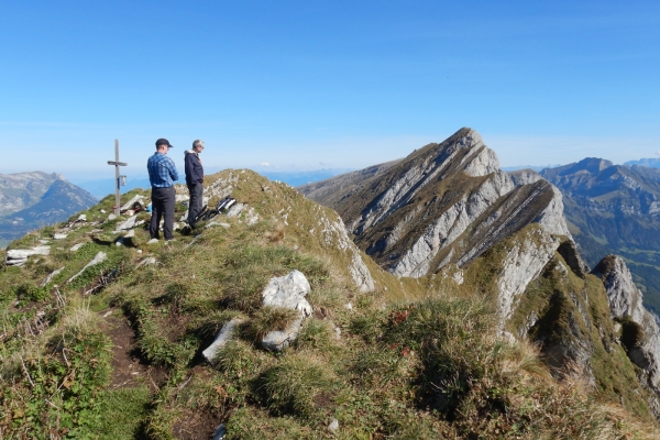 Randonnée au sommet dans les Churfirsten