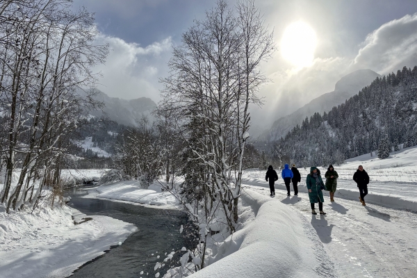 Winteridylle bei Gstaad