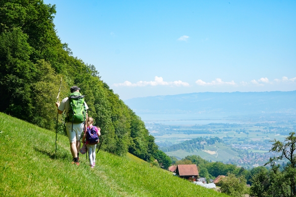 Le long des voies ferrées en Appenzell