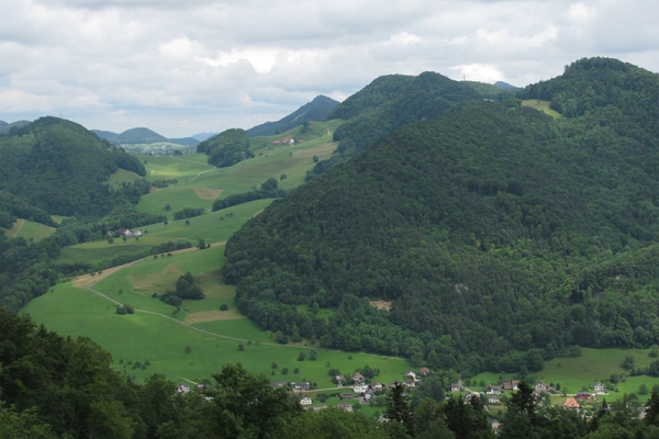 Regennass dans le Jura soleurois