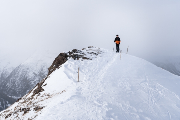 Gravir le Piz Darlux (GR)