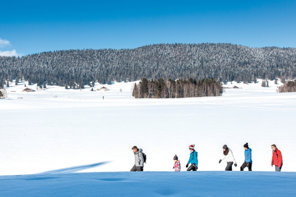 De La Brévine au lac des Taillères