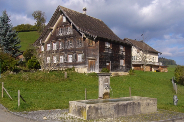 Dans la partie inférieure du Toggenburg