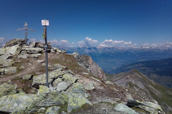 R55: Évolène - Pic d'Artsinol - Col de la Meina - Pralong