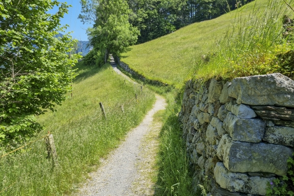 Una gita primaverile sopra il lago di Walenstadt