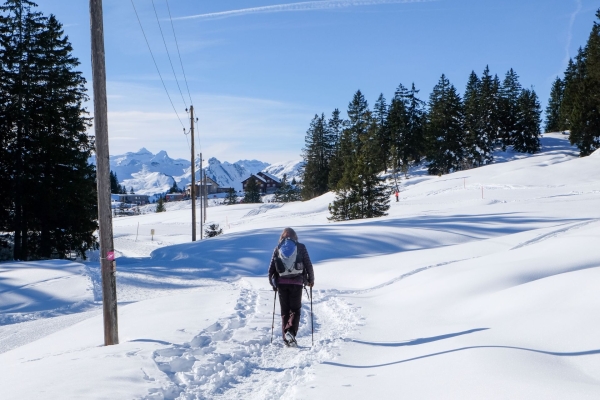 Sur un chemin historique dans le Muotatal