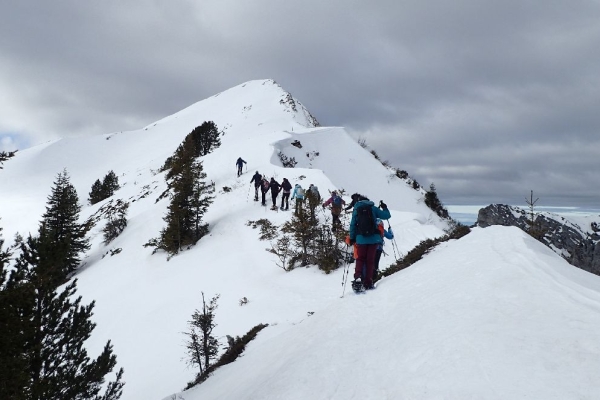 Schneeschuhwanderung vom Brünig über Wilervorsäss nach Lungern