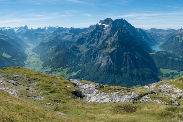 Au sommet du Schilt au-dessus de Glaris