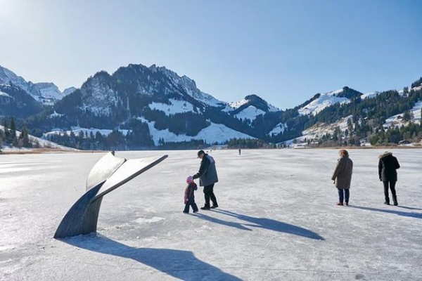 Randonnée  hivernale : Lac Noir