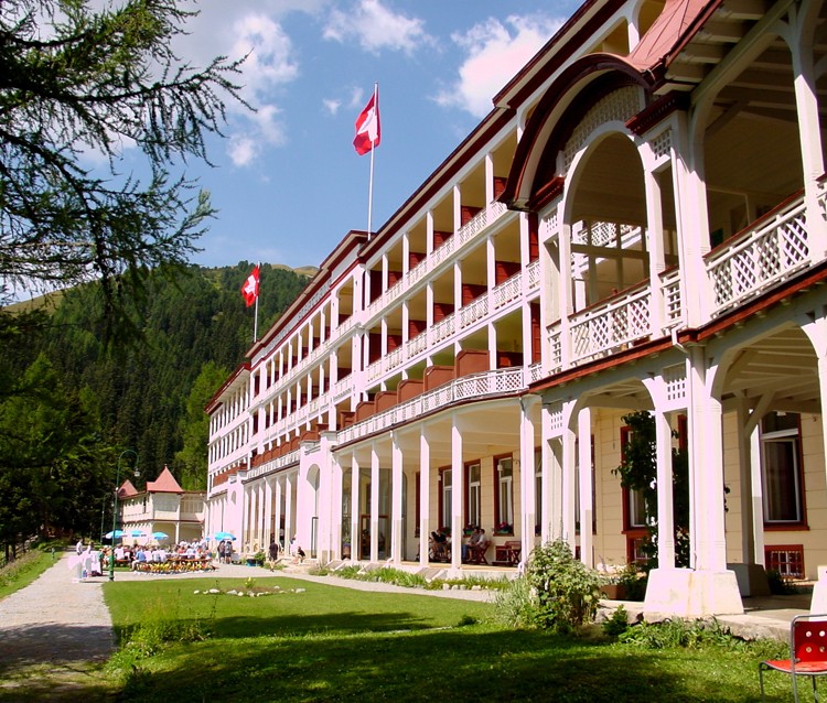 Le Berghotel Schatzalp a été construit à l'origine comme sanatorium. Photos: mad