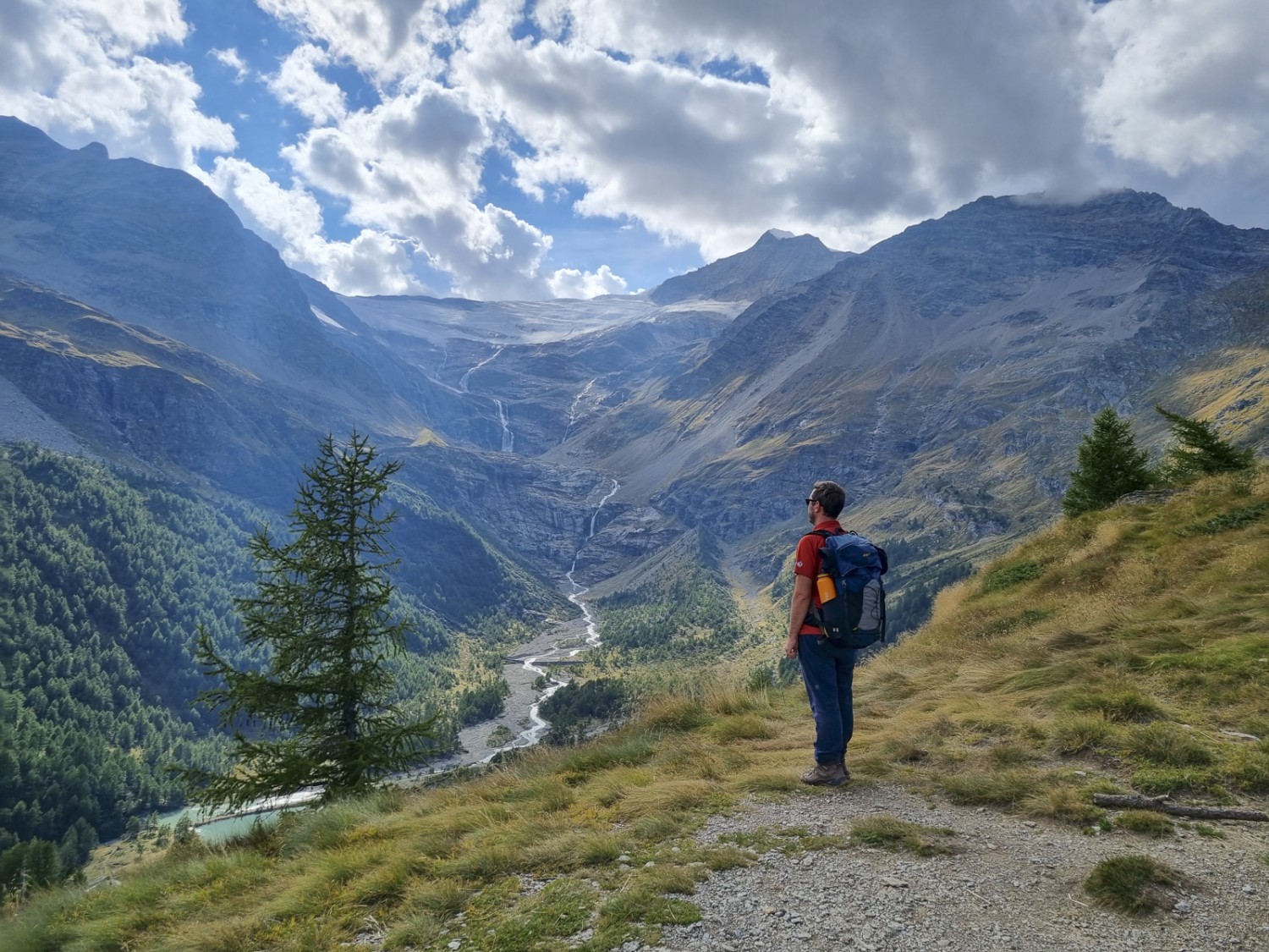 Aussicht von der Alp Grüm aus auf den Vadret da Palü. Bild: Nathalie Stöckli