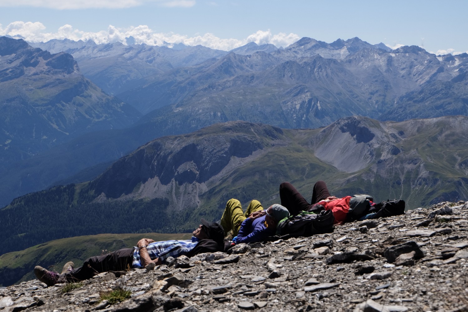 Auf den Piz Beverin