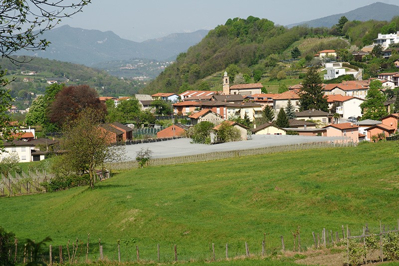 Vue sur Pedrinate. Photo: Luc Hagmann